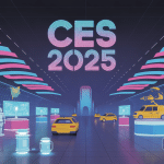hall futuriste ces 2025 stands innovation