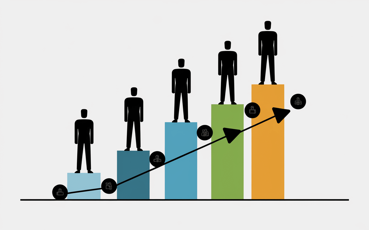 Schéma évolution carrière customer success manager