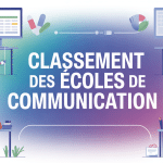 ecole de communication classement illustration moderne et graphique