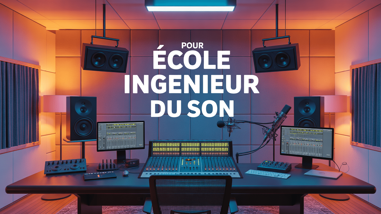 studio moderne ecole pour ingenieur du son