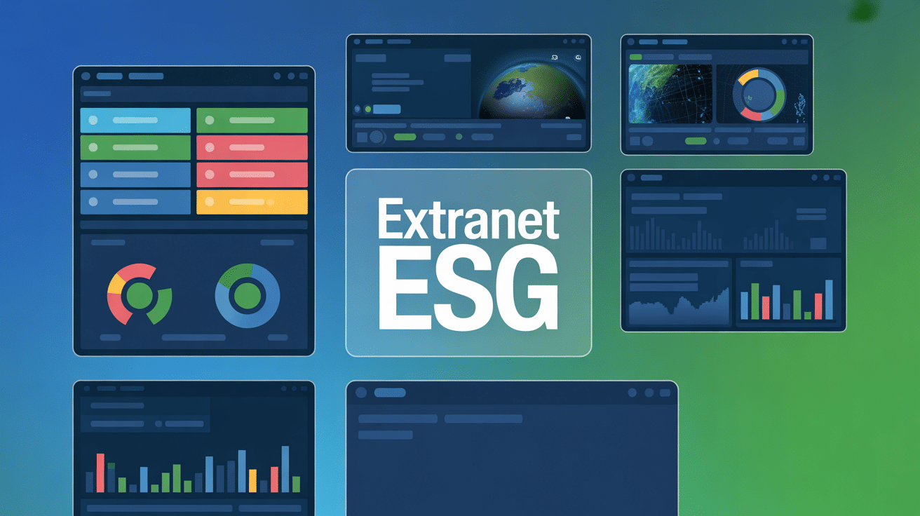 interface esg extranet graphique et tableau performants