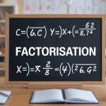 Exercice factorisation calculatrice cahier mathématiques