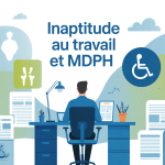 inaptitude au travail et mdph illustration titre