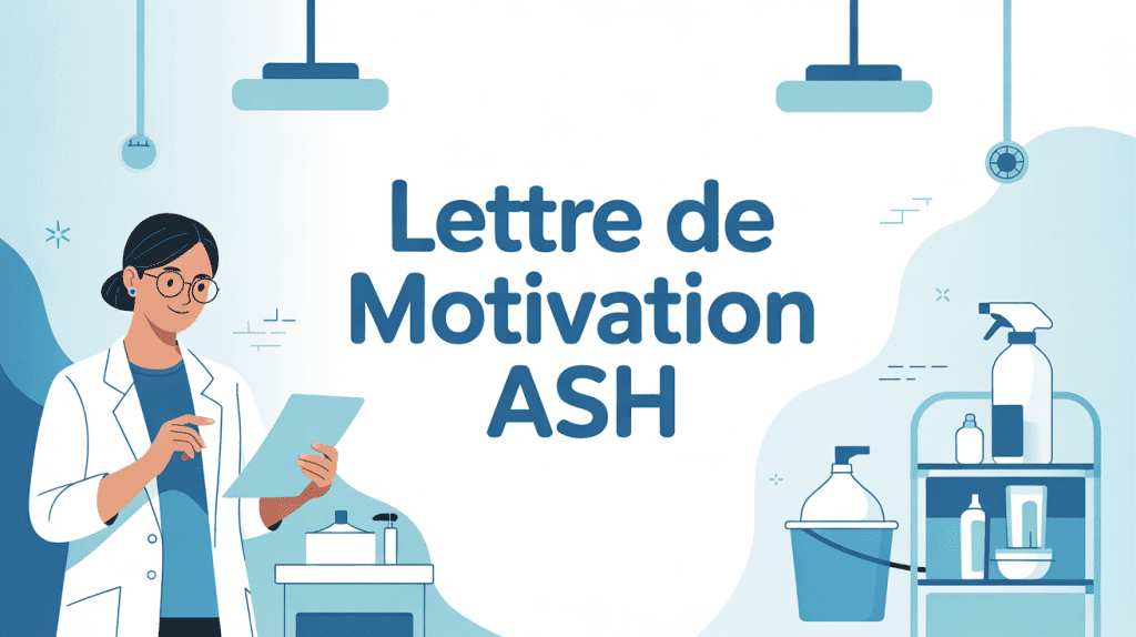 Illustration agent hospitalier lettre de motivation ash