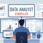 offre d emploi data analyst visuel modern analyse