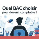 illustration quel bac pour devenir comptable étudiant bureau