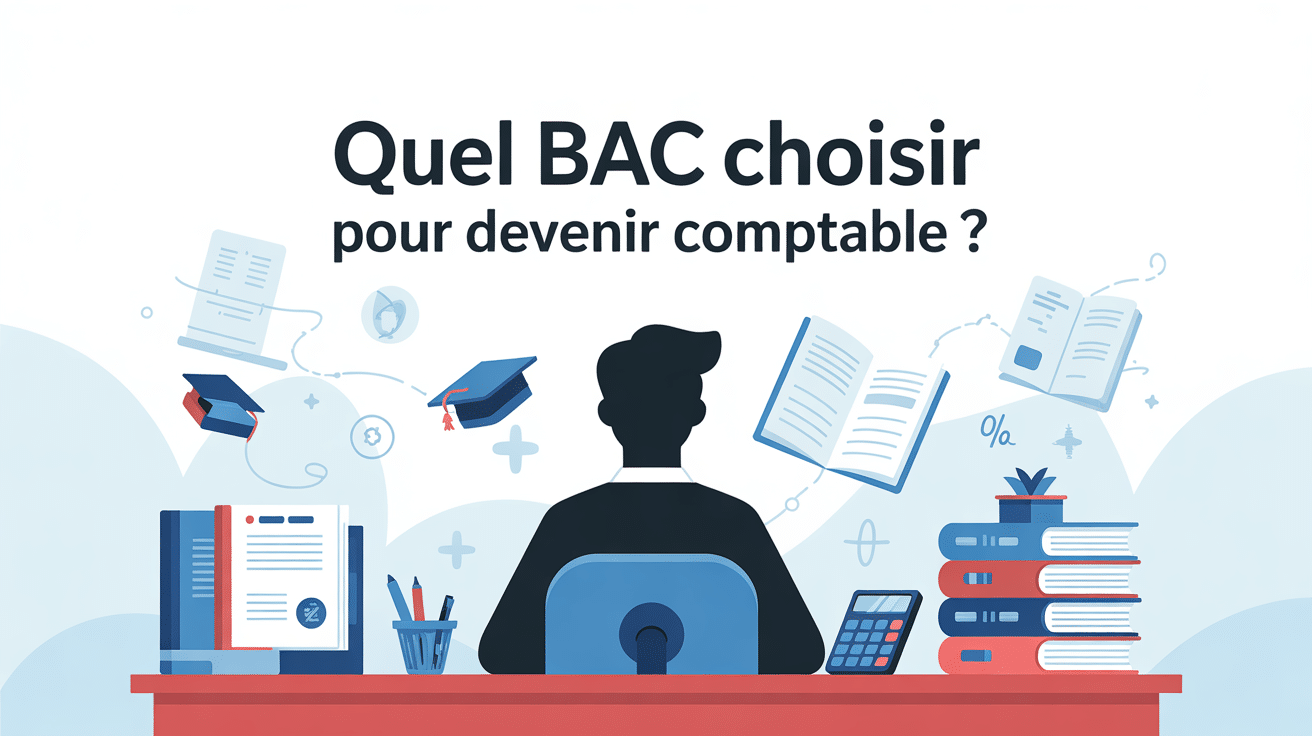 illustration quel bac pour devenir comptable étudiant bureau