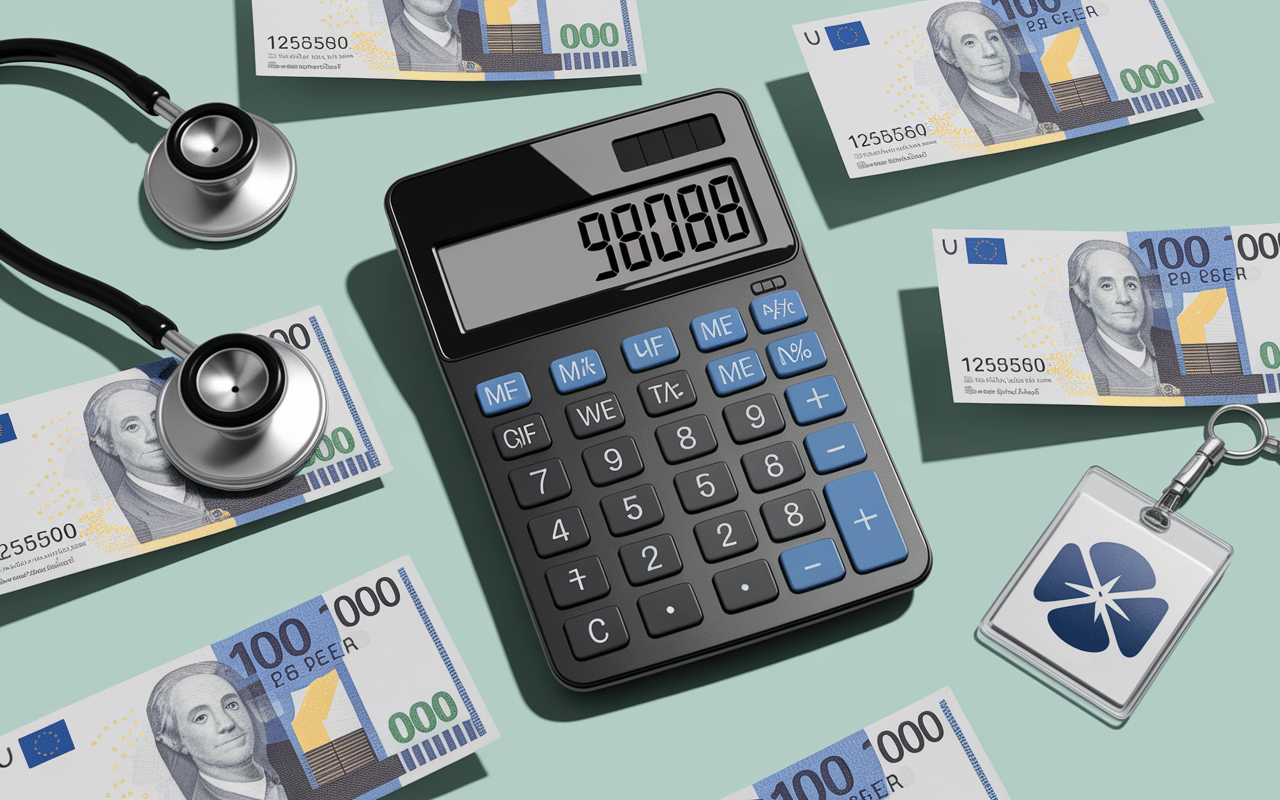 salaire ambulancier calculatrice graphique