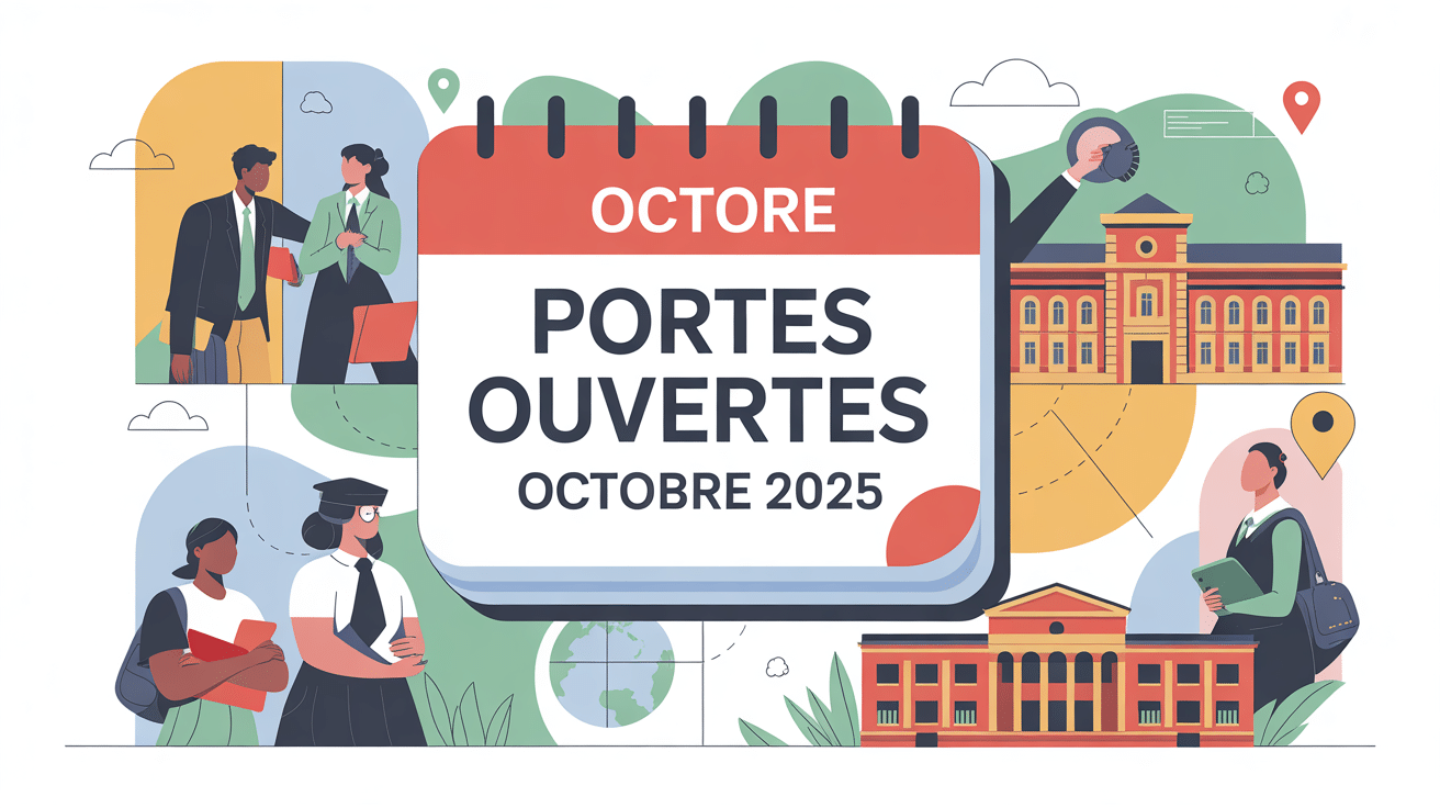 Calendrier des portes ouvertes octobre 2024 en France