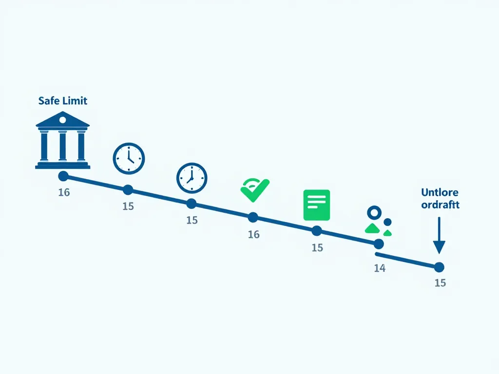 diagramme bnp découvert autorisé 15 jours limite solde négatif