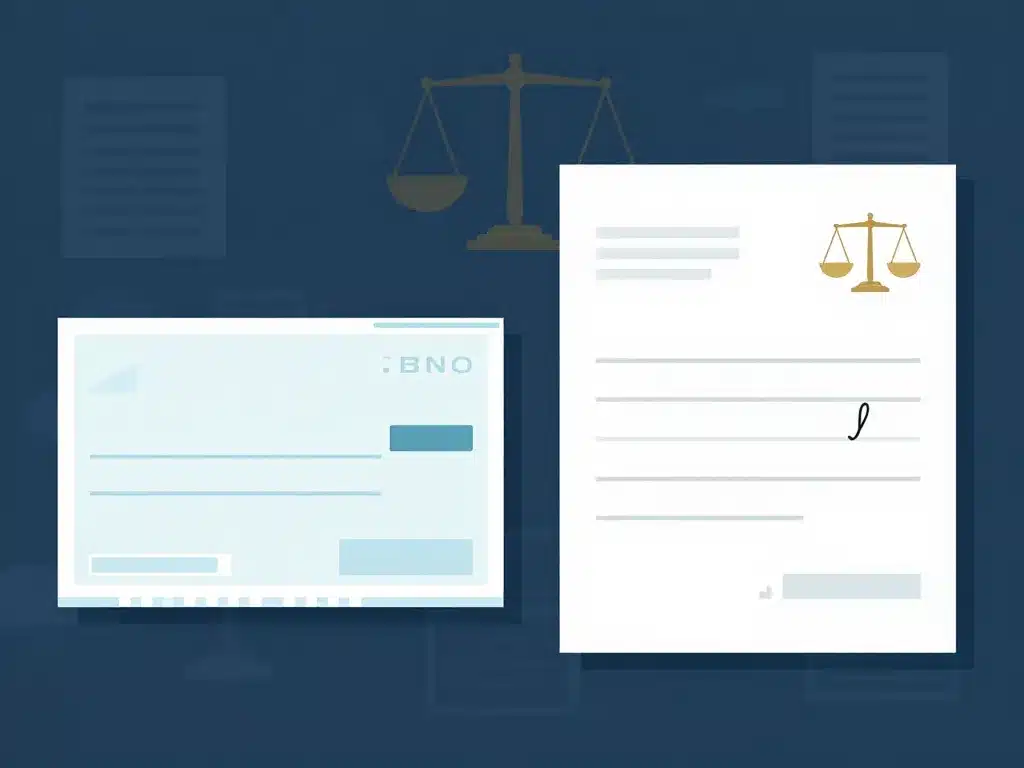 Comparaison cheque sur papier libre et chèque bancaire classique