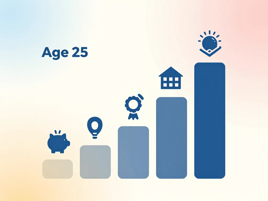 combien avoir de côté à 25 ans repères réalistes niveau épargne