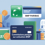 commissions percues cotisation bnp illustration frais bancaires