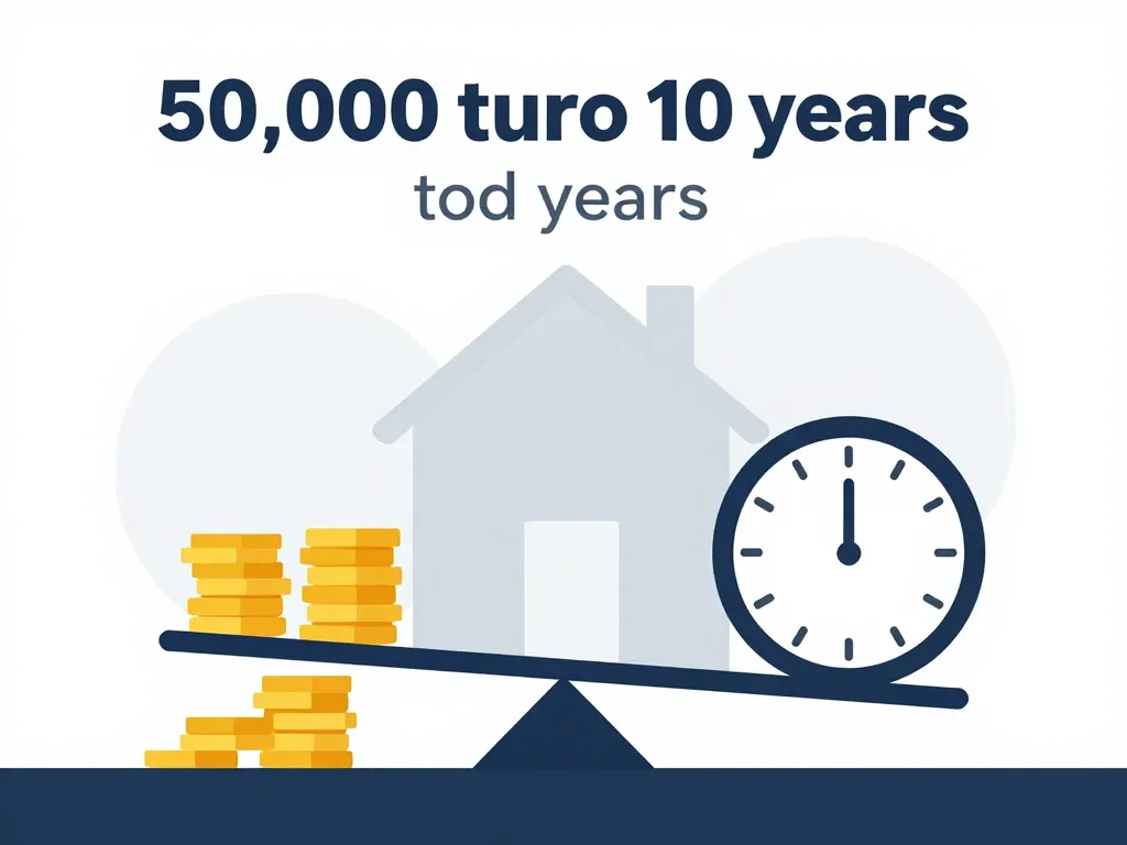 symbolique credit 50000 sur 10 ans impact financier