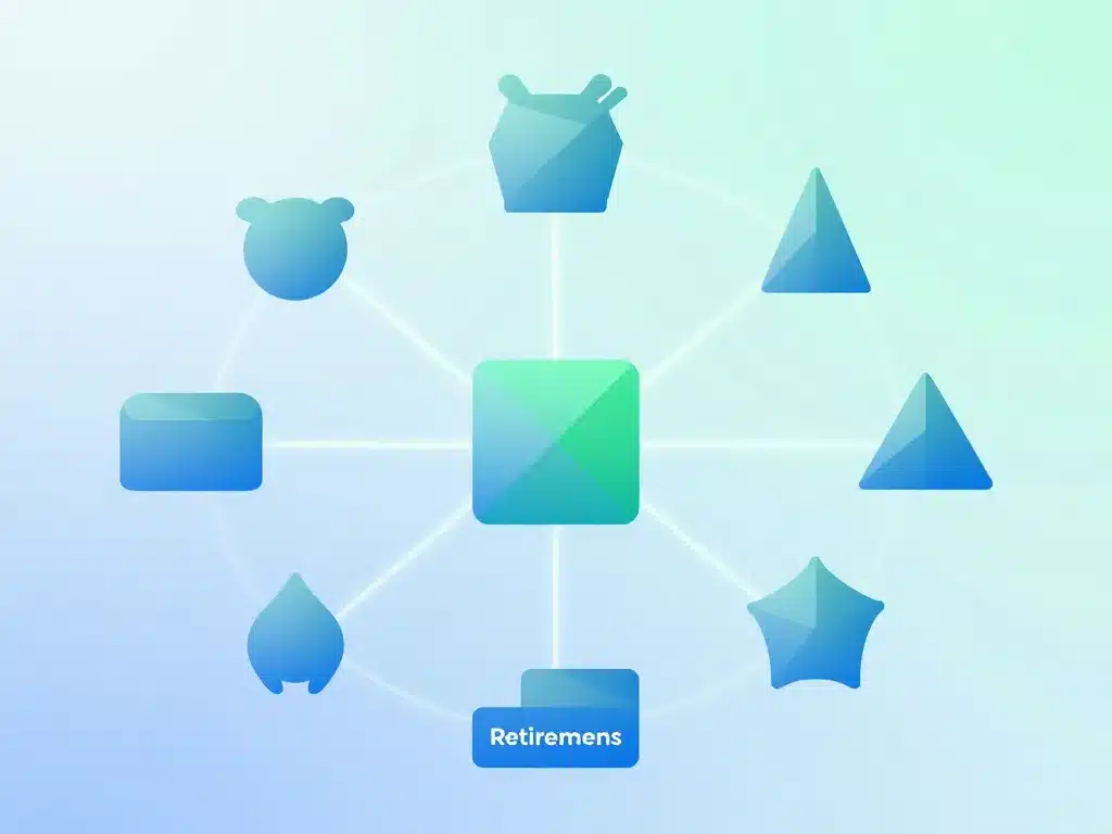 Déblocage PER à la retraite diagramme des options de sortie