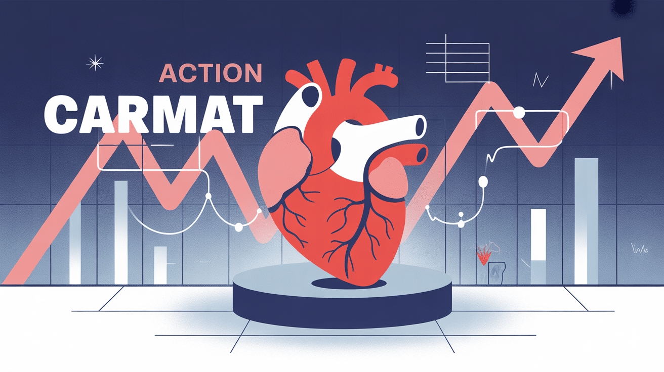 faut-il acheter action carmat visuel entreprise medtech et risques financiers