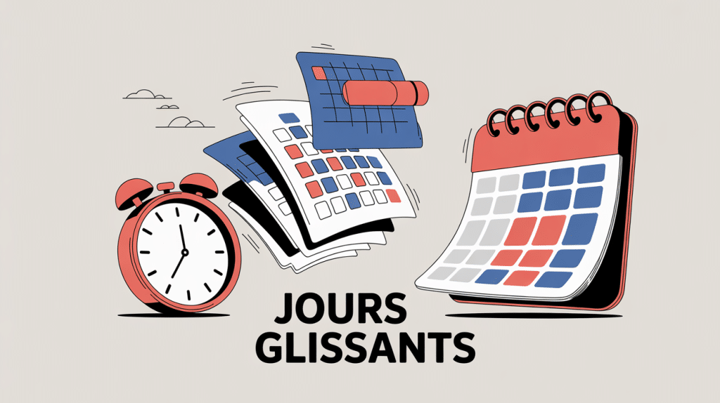 jours glissants def concept droit travail prestations sociales