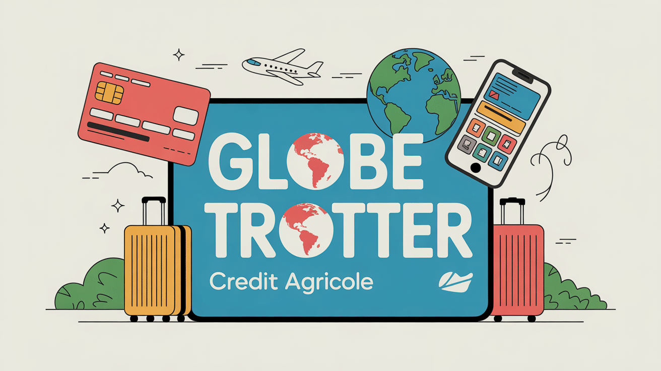illustration offre globe trotter credit agricole pour jeunes voyageurs
