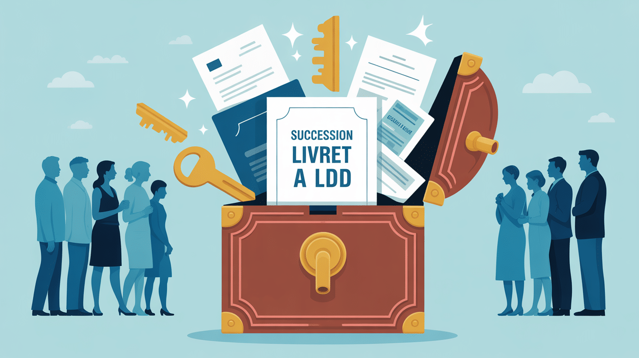 succession livret a et ldd coffre-fort héritiers documents