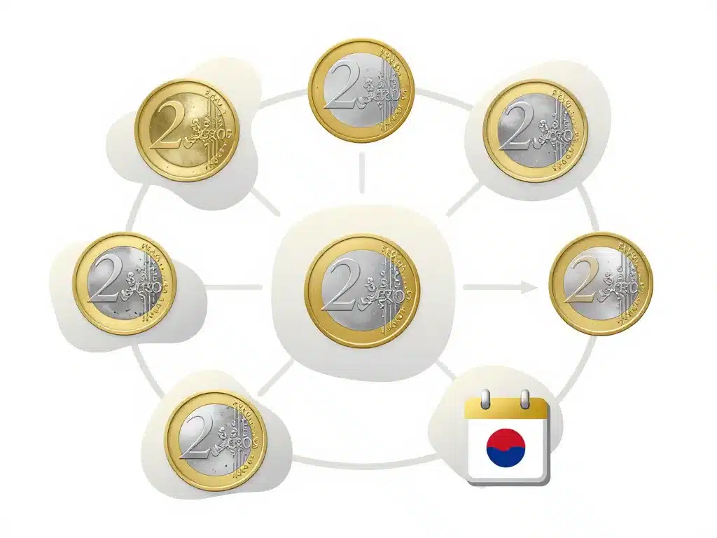 valeurs des pieces de 2 euros diagramme facteurs clés