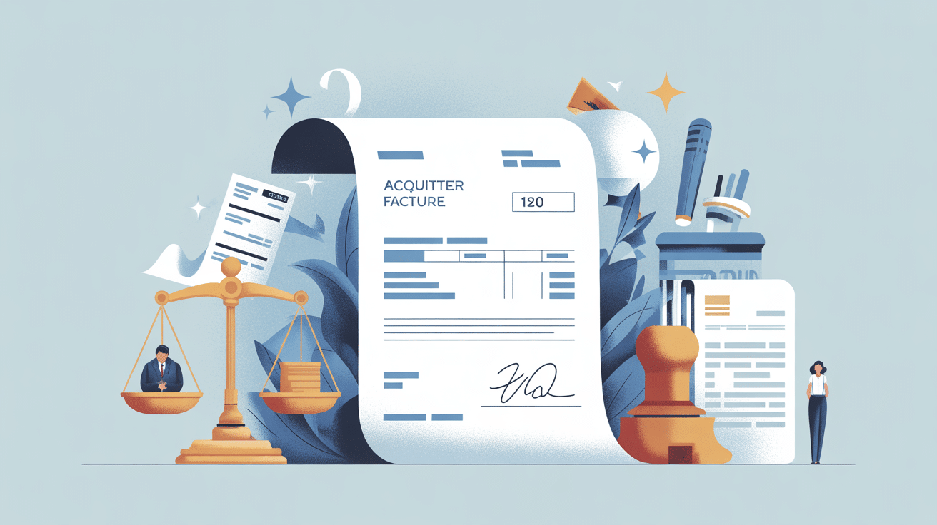 acquitter une facture validation sécurité