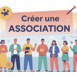 créer l asso illustration moderne groupe projet