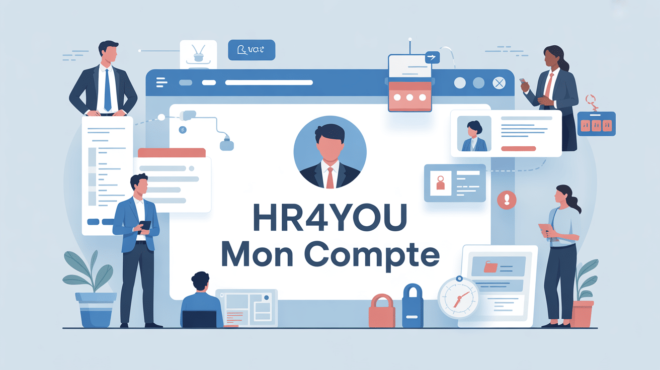 Illustration HR4YOU mon compte accès et gestion