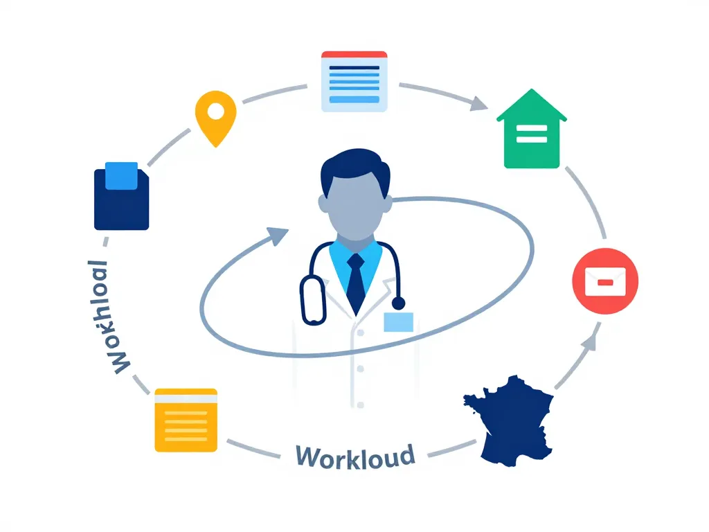 facteurs qui influencent salaire medecin generaliste France