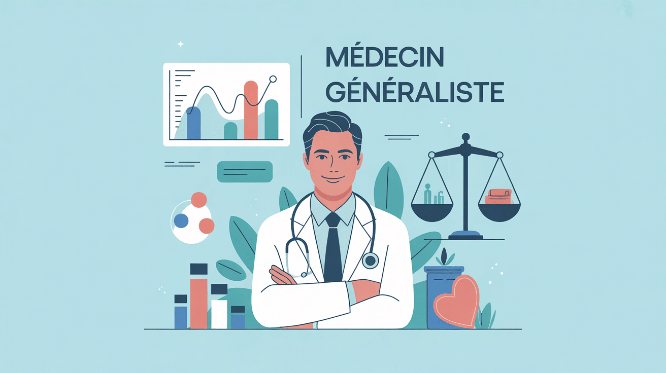 illustration centrale salaire medecin generaliste France