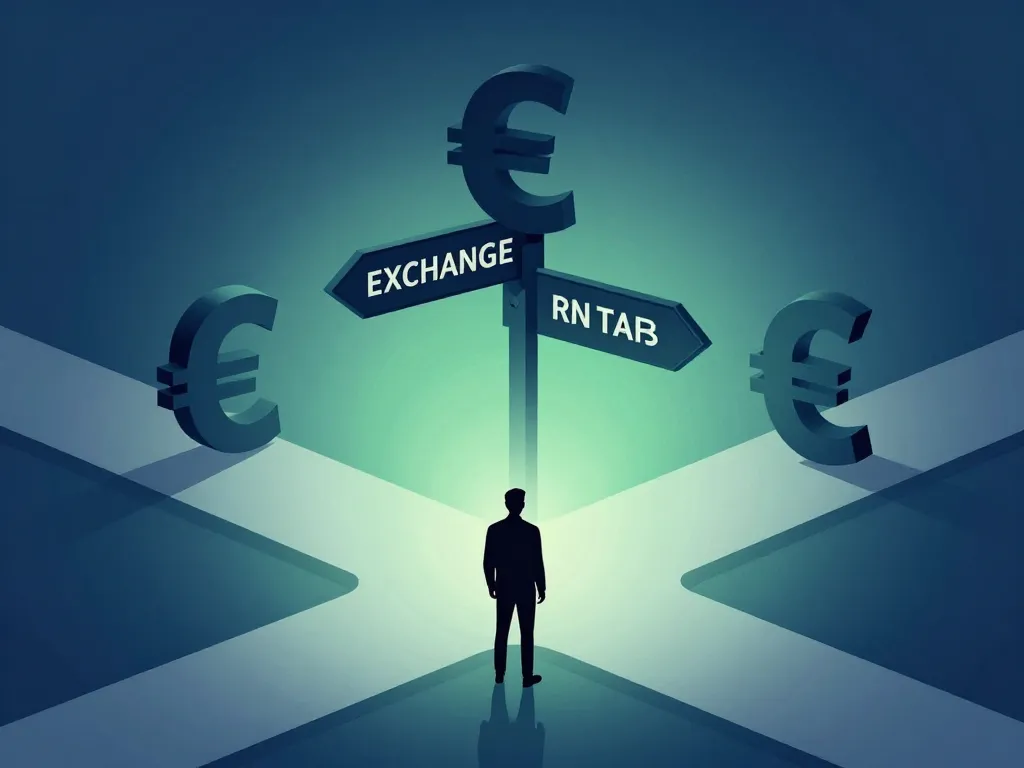 Métaphore choix taux de change Banque de France pour décision