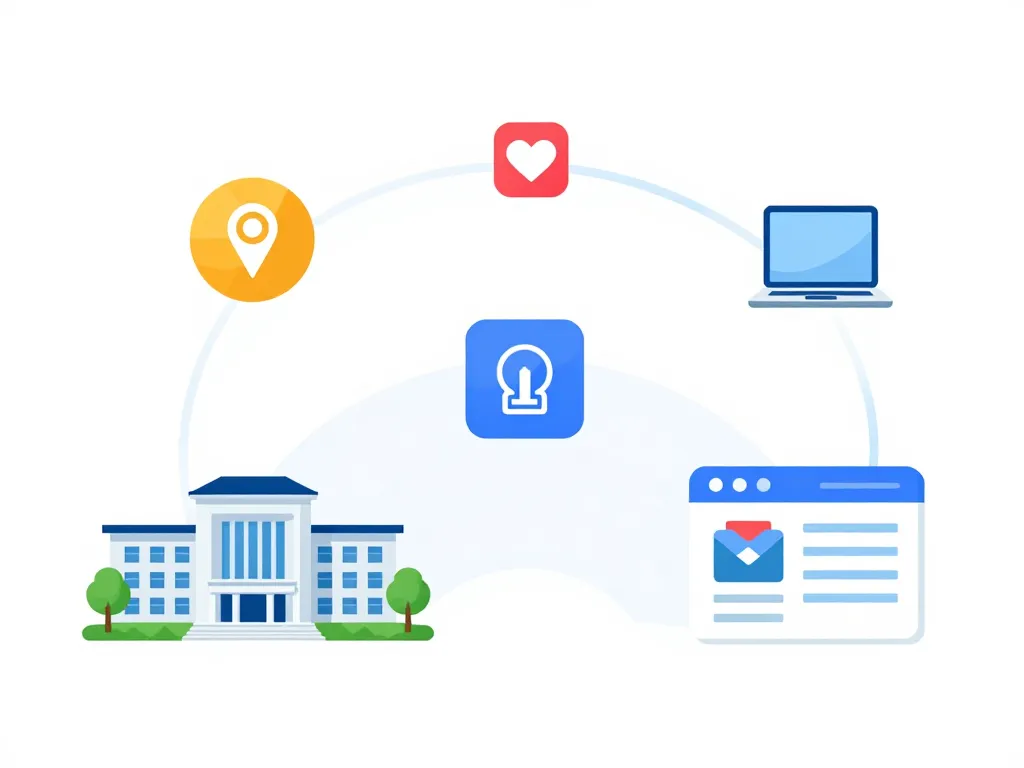 Diagramme illustrant uga leo, services UGA et médias