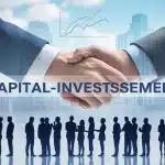 illustration capital investissement ecosysteme graphique accord entreprise