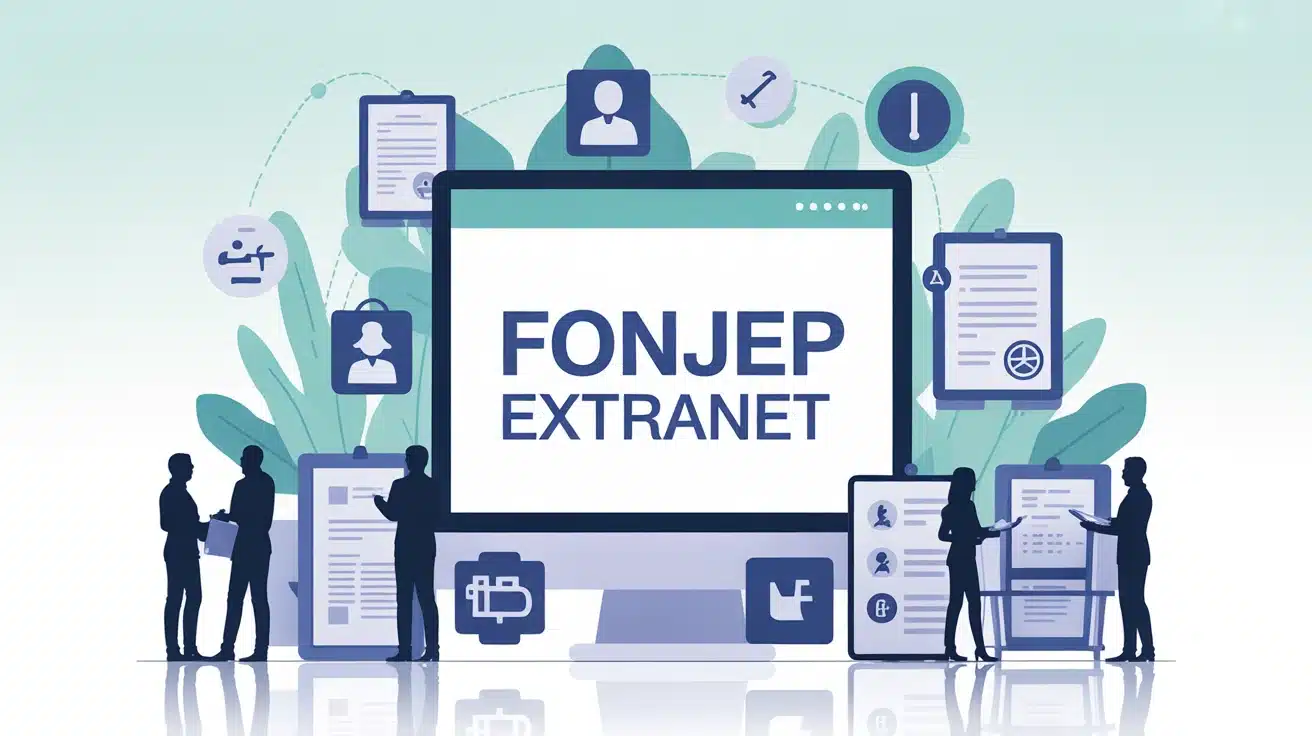 Interface numérique Fonjep Extranet pour gestion de dossiers