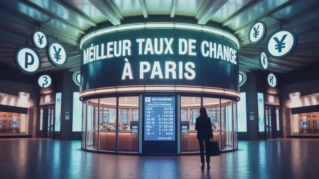 bureau de change à Paris avec meilleur taux de change