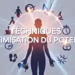 illustration techniques d optimisation du potentiel silhouette gestion stress et energie