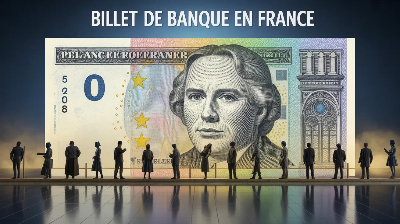 billet de banque france illustration historique