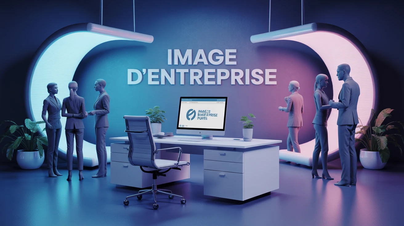 entreprise image espace moderne Corian