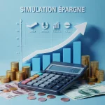 epargne simulation calculatrice graphique croissance