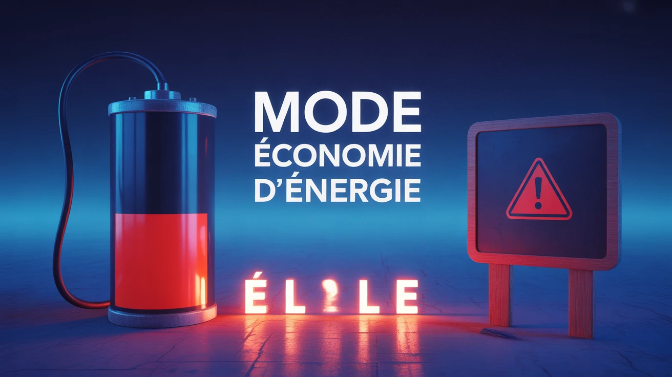mode economie batterie faible voiture