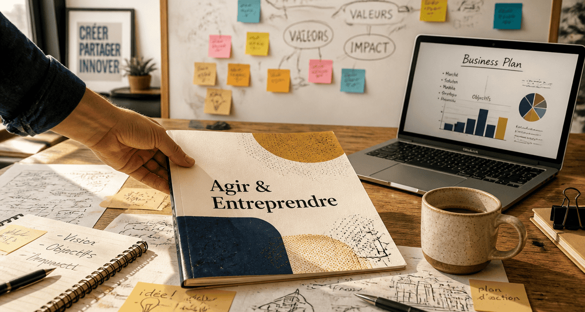 agir et entreprendre dossier business plan atelier