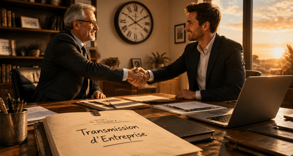 entreprise à céder cause retraite CRA chef d’entreprise et repreneur