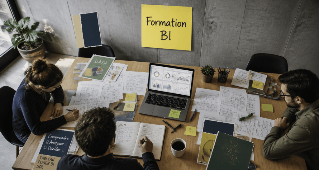 formation BI table dashboard open space