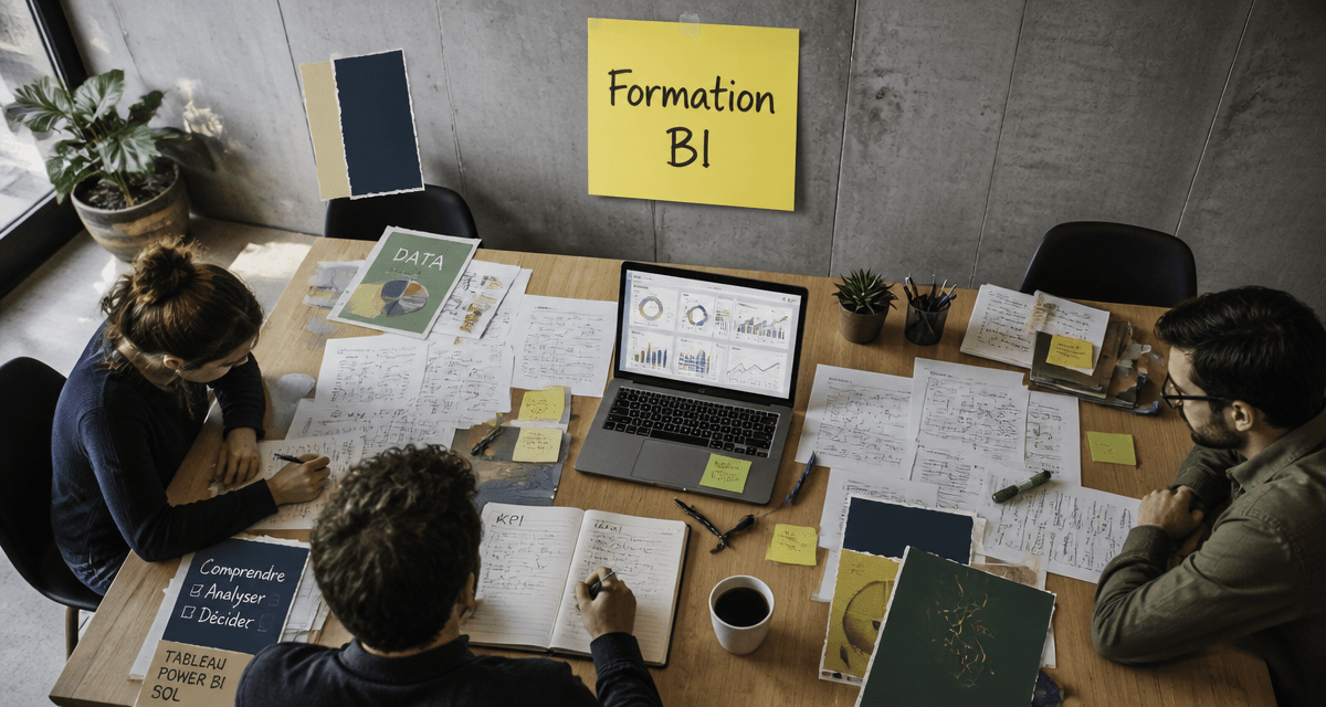 formation BI table dashboard open space