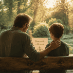 Maturité émotionnelle adulte enfant banc