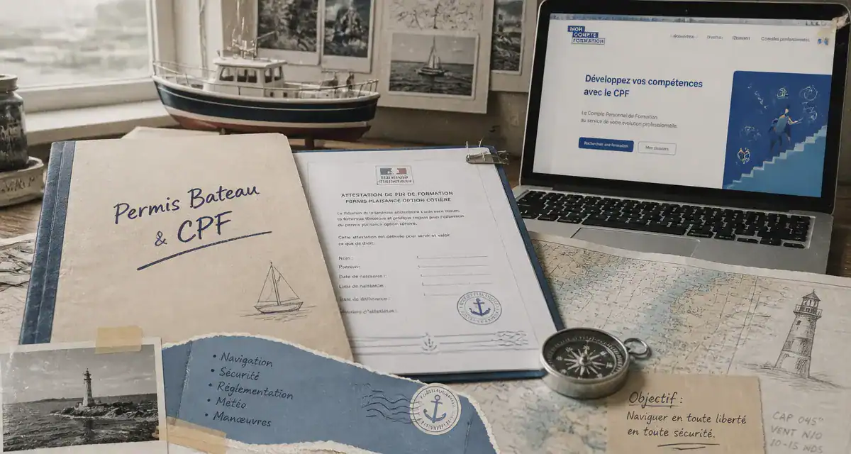 cpf permis bateau dossier et portail formation