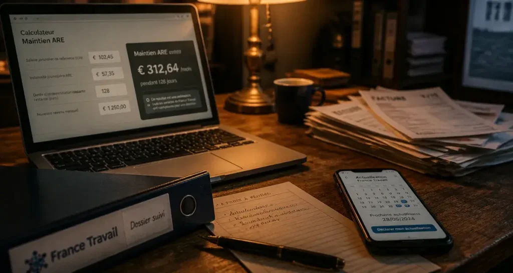 Freelance et chomage : maintien ARE ou capital ARCE