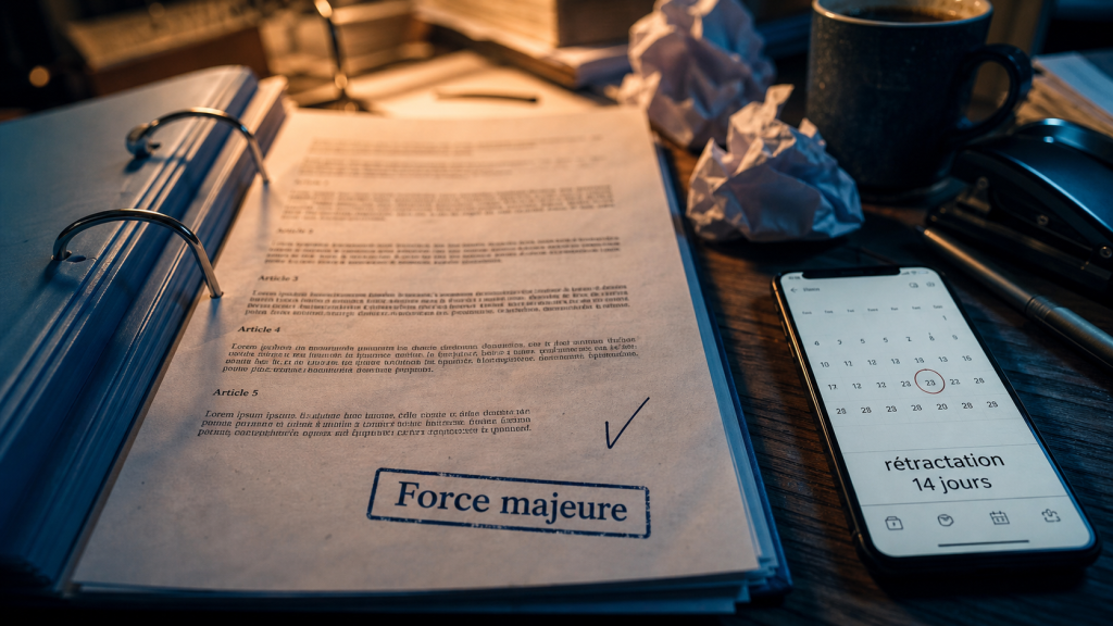 Motif abandon formation : force majeure pour protéger vos droits