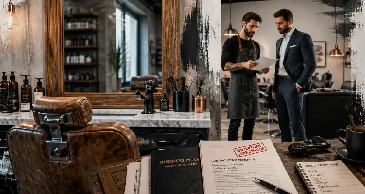 peut on ouvrir un salon de coiffure sans diplome fauteuil documents