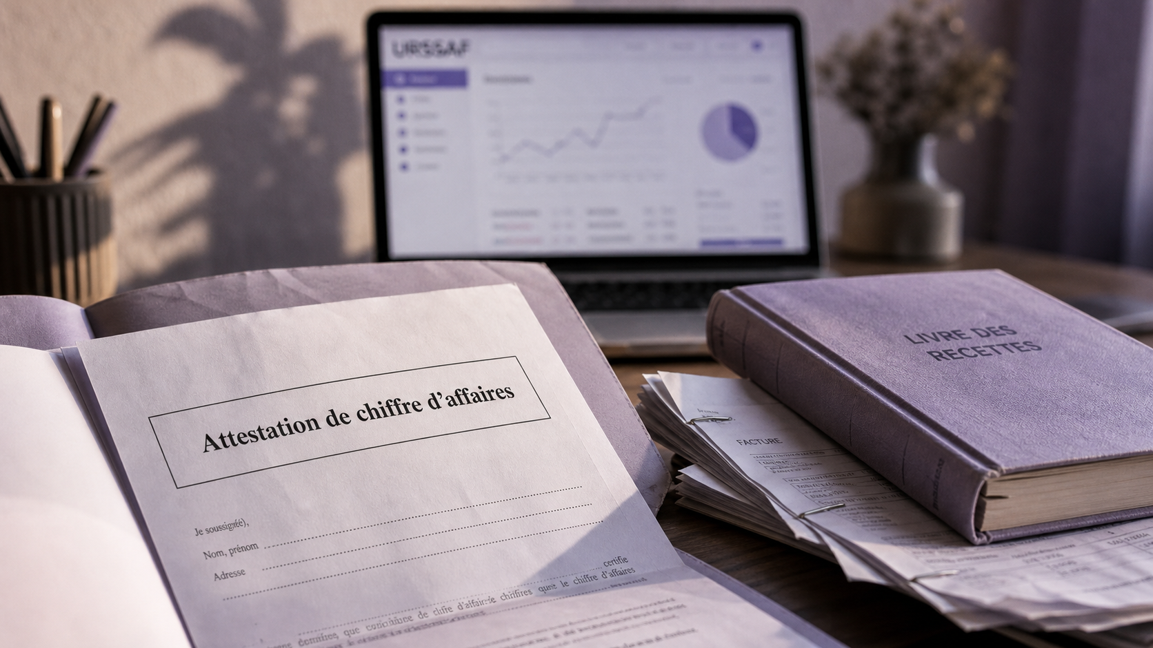 Auto entrepreneur fiche de paie : justificatifs et attestation de chiffre d’affaires