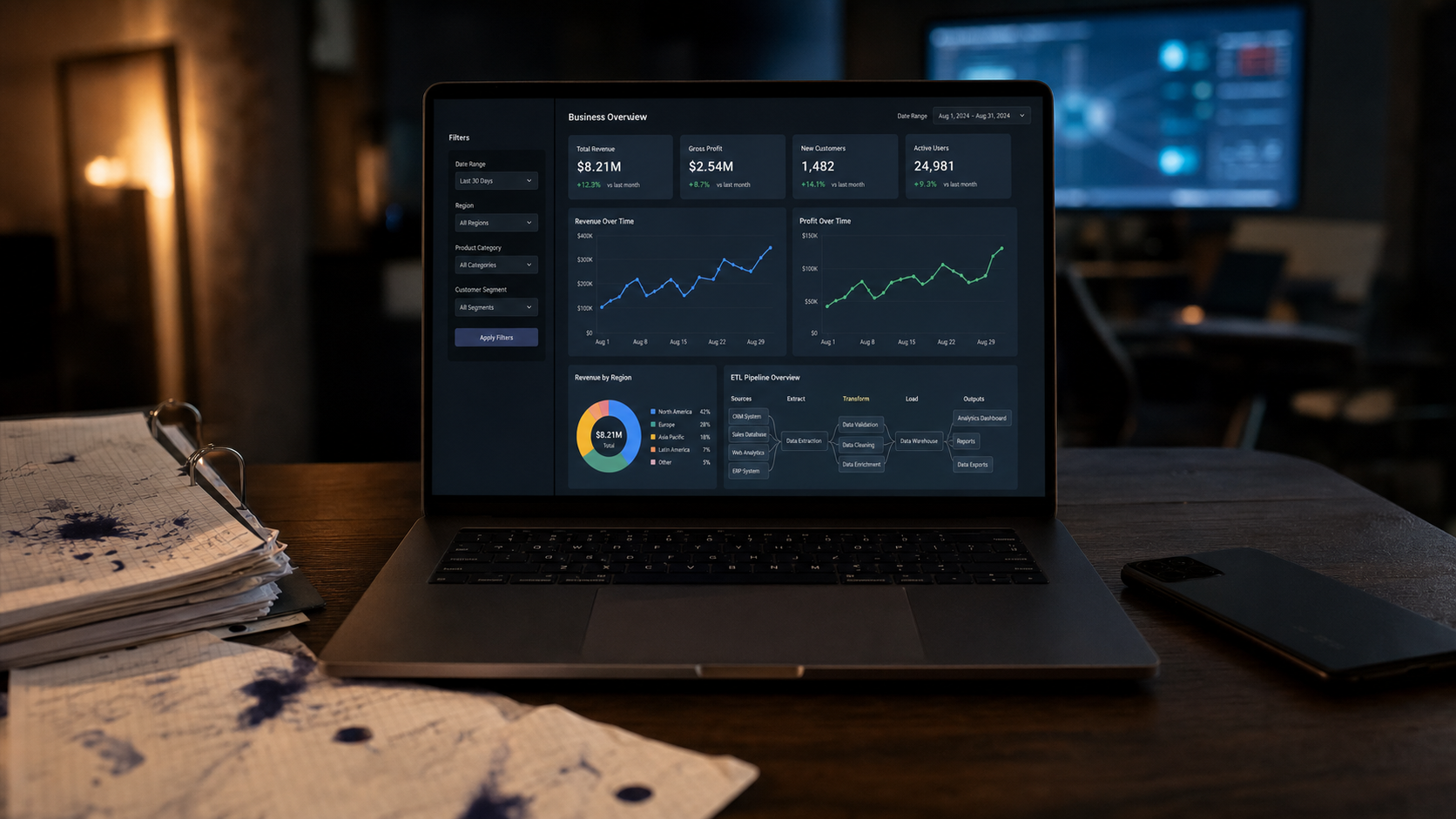 Business intelligence : tableau de bord BI et ETL pour décider vite